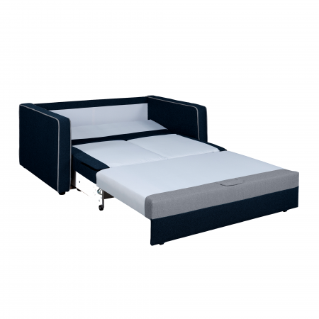 Canapea extensibilă, albastru deschis/albastru, DADA [4]