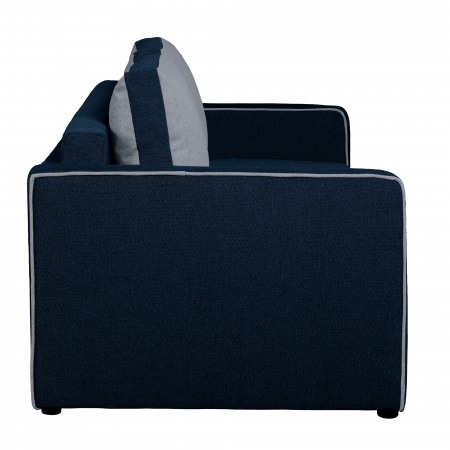 Canapea extensibilă, albastru deschis/albastru, DADA [2]