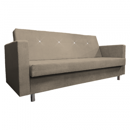 Canapele - Canapea extensibilă, gri-bej Taupe, LILANA