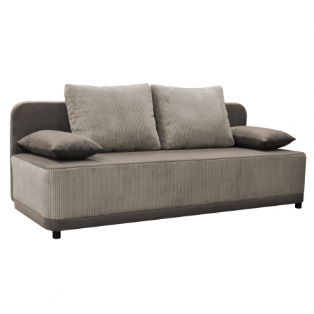 Canapele - Canapea extensibilă, gri-bej Taupe, SENTY
