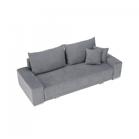 Canapea extensibilă, gri deschis, KEVAN BIG SOFA [9]