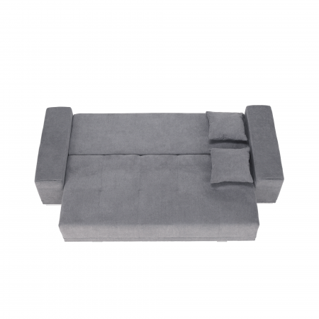 Canapea extensibilă, gri deschis, KEVAN BIG SOFA [17]
