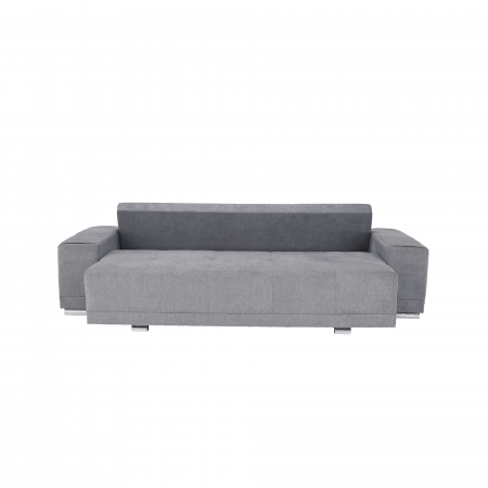 Canapea extensibilă, gri deschis, KEVAN BIG SOFA [8]