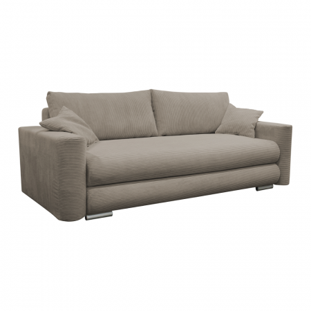 Canapele - Canapea extensibilă, gri-maro Taupe, ROSELYN