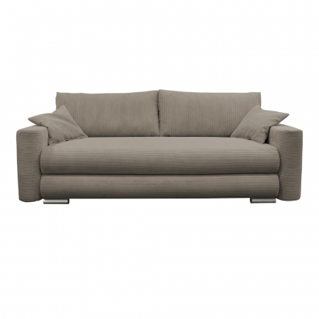 Canapea extensibilă, gri-maro Taupe, ROSELYN [2]