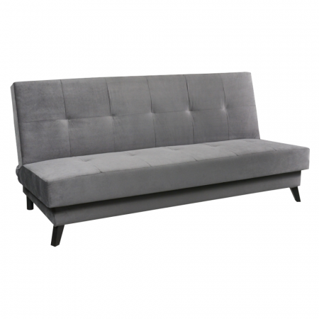 Canapele - Canapea extensibilă, gri, SIDE