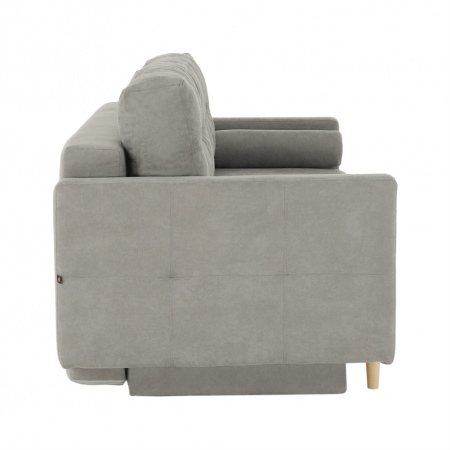 Canapea extensibilă, gri textil  Queens, AURELIA [24]