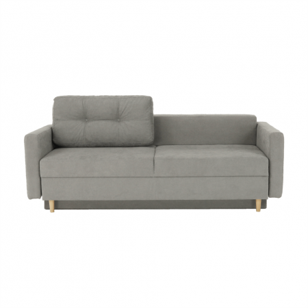 Canapea extensibilă, gri textil  Queens, AURELIA [5]