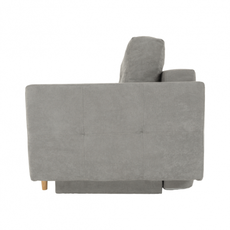 Canapea extensibilă, gri textil  Queens, AURELIA [16]