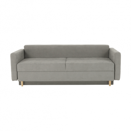 Canapea extensibilă, gri textil  Queens, AURELIA [3]