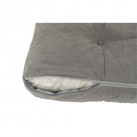 Canapea extensibilă, gri textil  Queens, AURELIA [10]