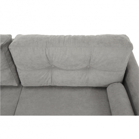 Canapea extensibilă, gri textil  Queens, AURELIA [13]