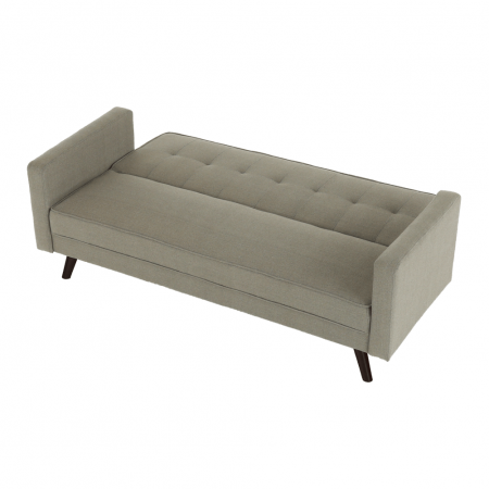 Canapea extensibilă, material gri-maro taupe, OTISA [6]