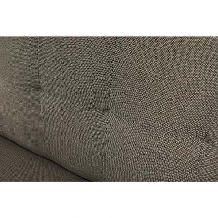 Canapea extensibilă, material gri-maro taupe, OTISA [3]