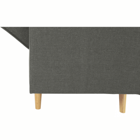 Canapea extensibilă, material gri, OTISA [4]