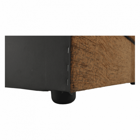 Canapea extensibilă, material textil auriu/model, ASIA NEW [14]