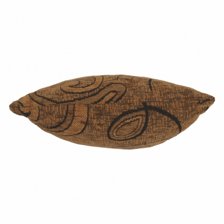 Canapea extensibilă, material textil auriu/model, ASIA NEW [11]