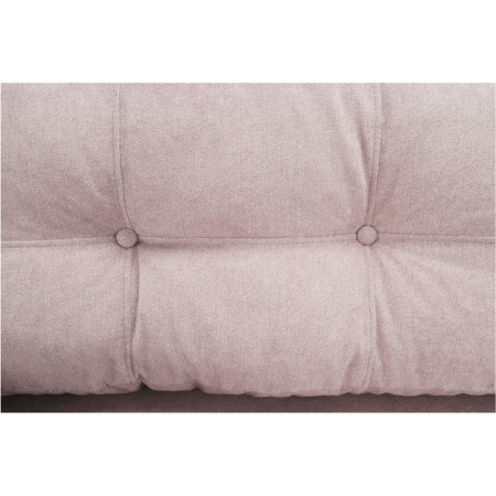 Canapea extensibilă, roz antic textil Queens, AURELIA [13]