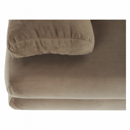 Canapea extensibilă, textil capuccino/bej, CLIV [3]