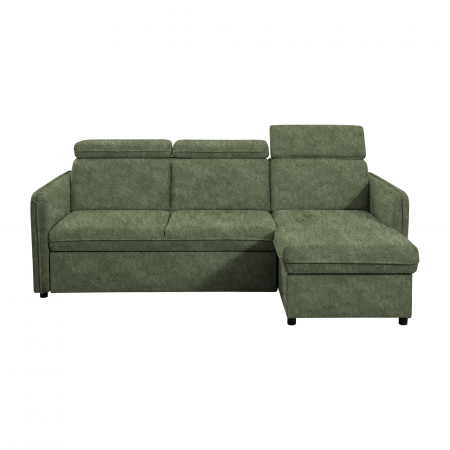 Canapea extensibilă, verde, ALECHANDRO B ROH [2]