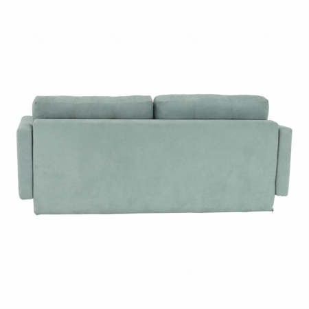 Canapea extensibilă, verde mentă textil Queens, AURELIA [6]