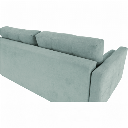 Canapea extensibilă, verde mentă textil Queens, AURELIA [10]