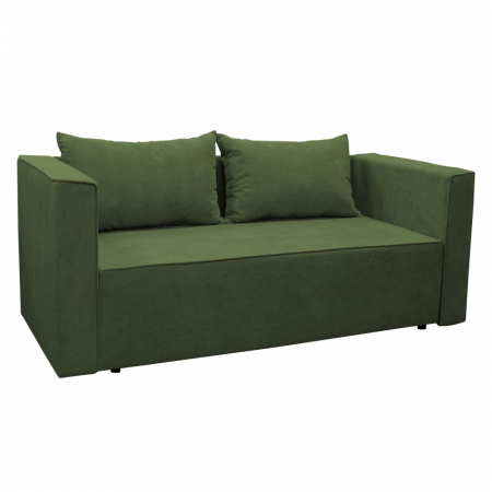 Canapele - Canapea extensibilă, verde, PEGY P