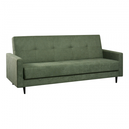 Canapele - Canapea extensibilă, verde, VALDO