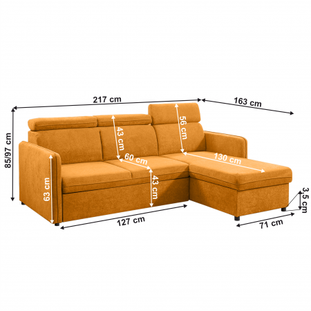 Canapea, muştar, ALECHANDRO A ROH [6]