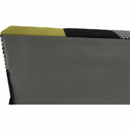 Canapea, textil verde gălbui/gri/negru, ALABAMA [14]