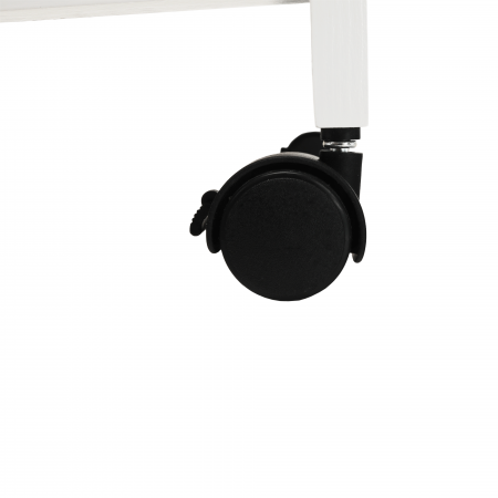 Cărucior de servire, alb / marmură, SEMIR [9]