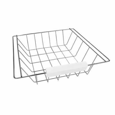 Cărucior de servire, alb / marmură, SEMIR [12]