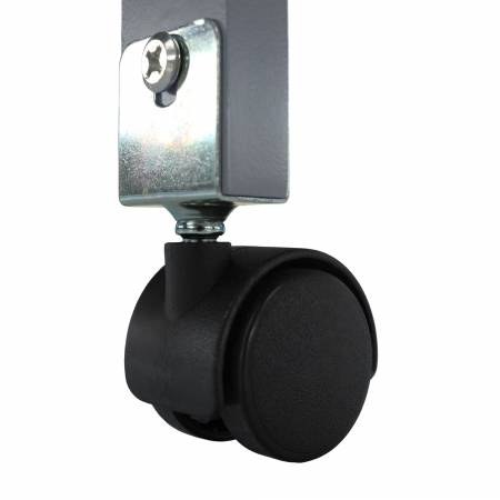 Cărucior de servire, gri/ natural, BARABE [15]