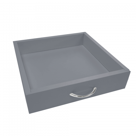 Cărucior de servire, gri/ natural, BARABE [7]