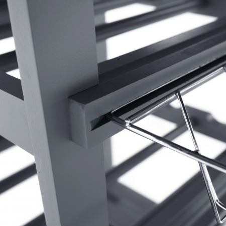 Cărucior de servire, gri/ natural, BARABE [14]