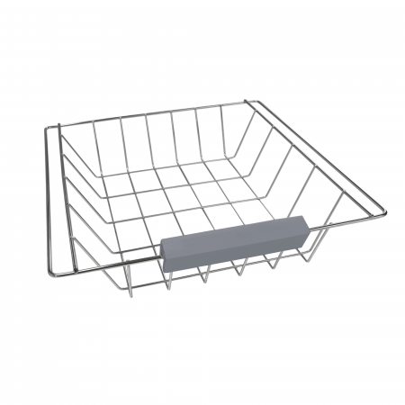 Cărucior de servire, gri/ natural, BARABE [6]