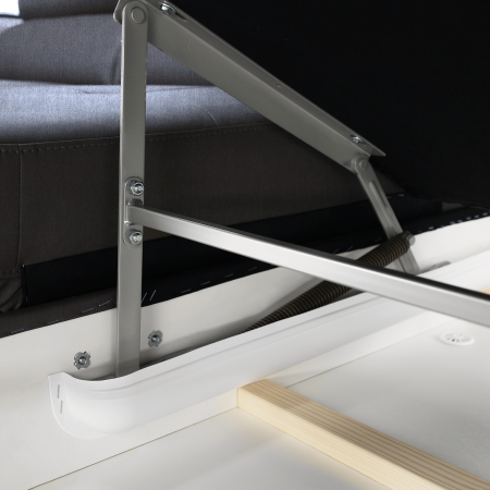 Coltar cu spaţiu pentru depozitare, gri închis, dreapta, BUTON R [6]