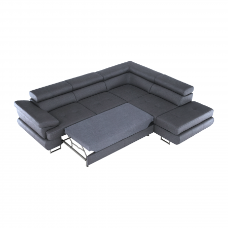 Coltar cu spaţiu pentru depozitare, gri închis, dreapta, BUTON R [11]