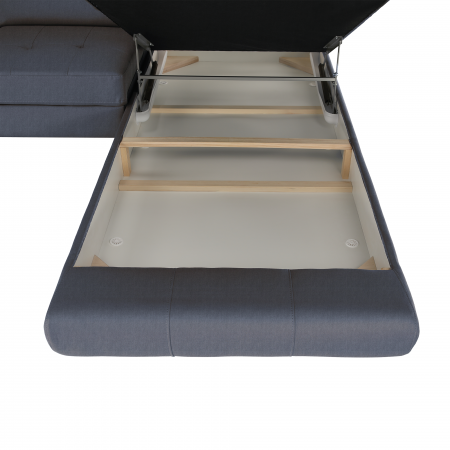 Coltar cu spaţiu pentru depozitare, gri închis, dreapta, BUTON R [5]