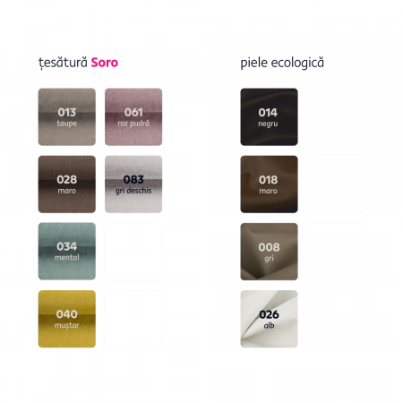 Colţar extensibil, negru/gri închis, model dreapta, EMILY [1]