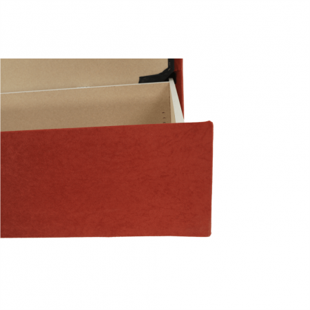 Colţar, extensibilăă cu spaţiu de depozitare, material maro cărămiziu, SARA [3]
