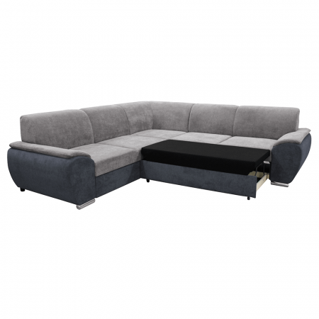 Colţar, gri închis/gri, model stânga, EMILY [3]