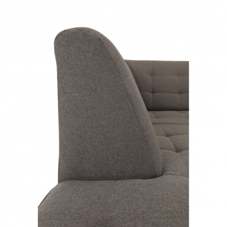 Colţar, gri maroniu Taupe, model dreapta, BRIDGET [4]