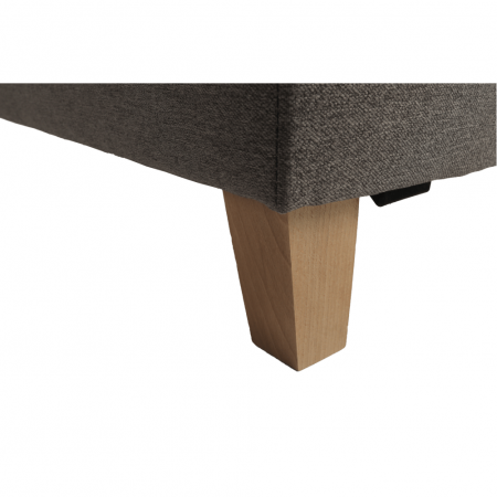 Colţar, gri maroniu Taupe, model stânga, BRIDGET [20]