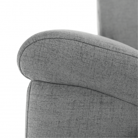 Colţar în formă de U, material textil gri, model stânga, BITER U [17]