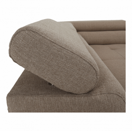 Colţar, maro/bej, model stânga, AMARETO NEW [19]