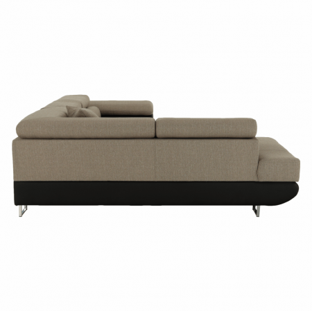 Colţar, maro/bej, model stânga, AMARETO NEW [7]