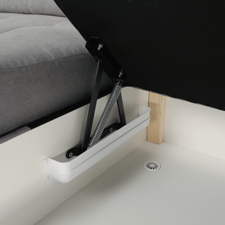 Colţar, muştar ţesătură gri, dreapta, EVANGELIN [19]