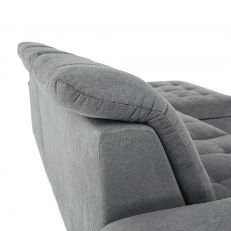 Colţar, muştar ţesătură gri, dreapta, EVANGELIN [18]