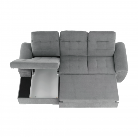 Colţar, muştar ţesătură, gri, stânga, EVANGELIN [9]